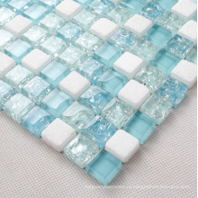 Мозаичная настенная плитка, мозаика из кристаллического стекла (HGM216)